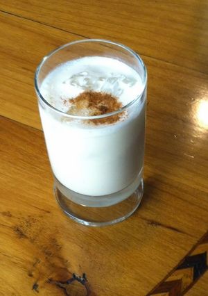 A picture of Rice Horchata.