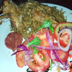 A picture of Chicken pilau #pilau contest#.