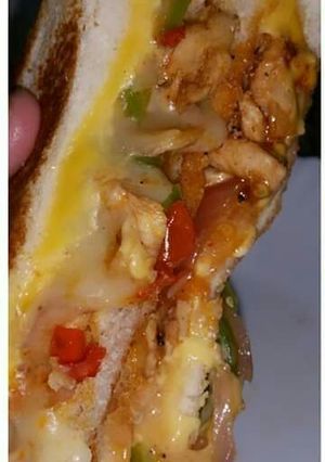 A picture of Fajita Sandwiches.