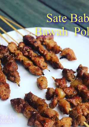 Foto resep Sate babi bawah pohon