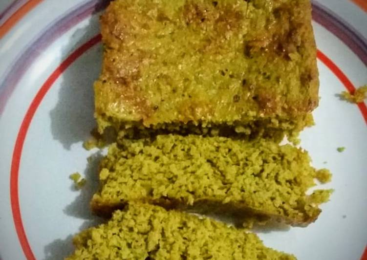 Bolo de milho com aveia