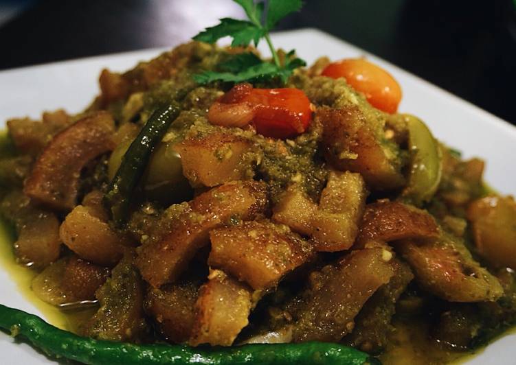 Recipe: Delicious Kikil Cabe Ijo