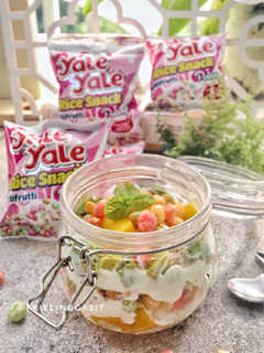 Foto resep Fruit, yogurt and rice snack