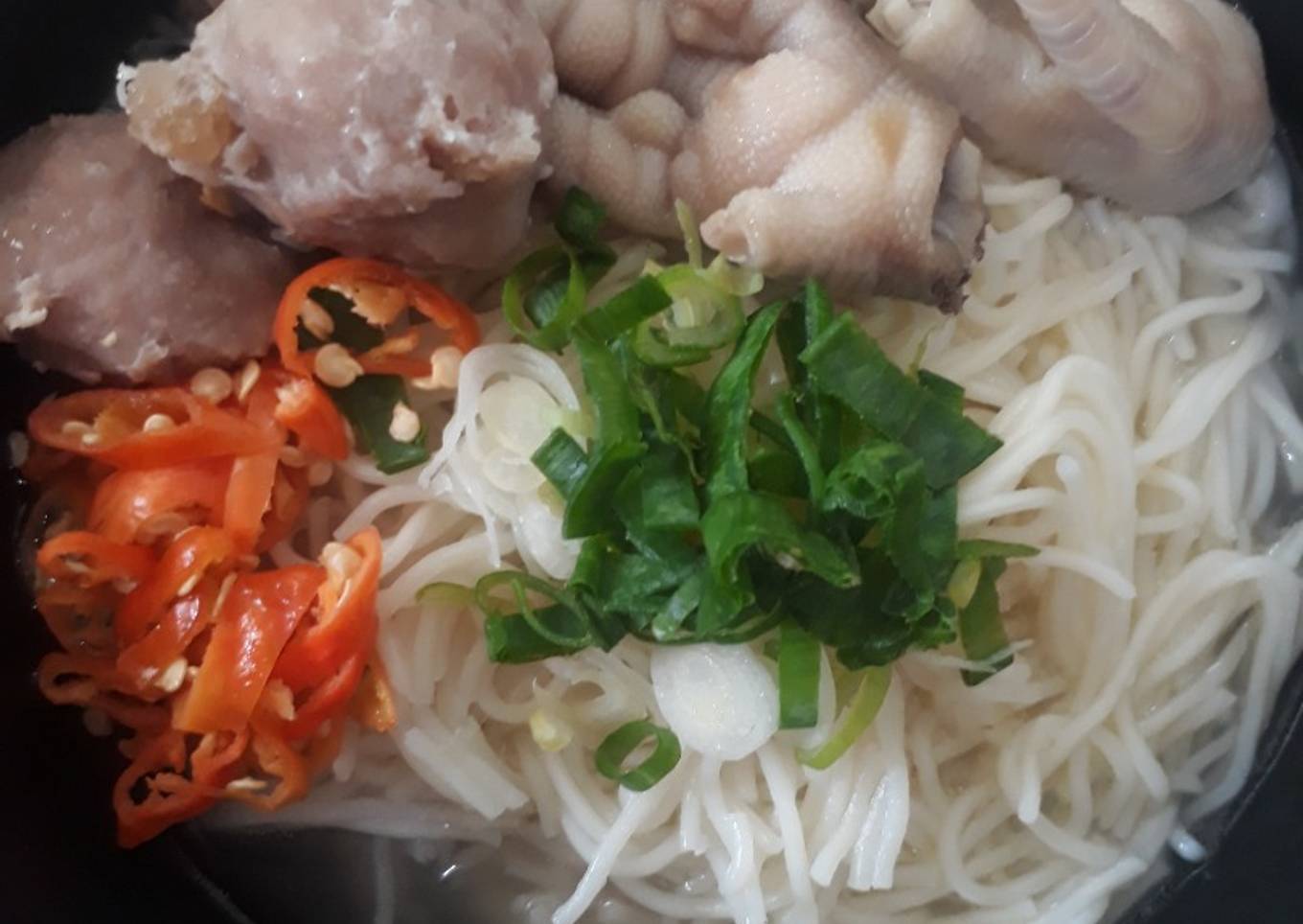 Mie Bakso Ceker