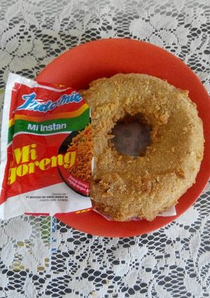 Foto resep Donat indomie viral
