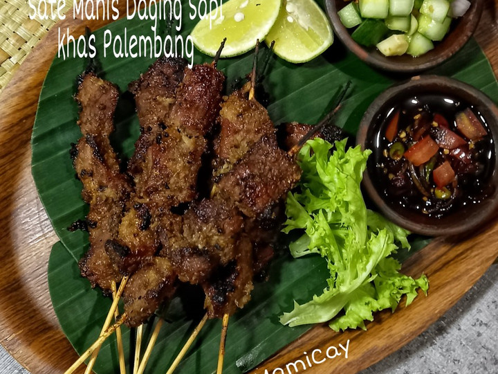 Anti Ribet, Membuat Sate Manis Daging Sapi khas Palembang Gampang