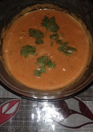 A picture of Mushroom Masala.