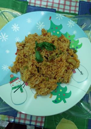 A picture of Tomato Rice.