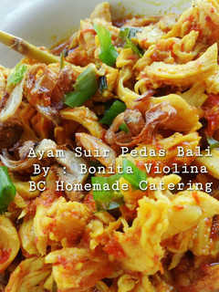 Foto resep Suir ayam bumbu bali kemangi