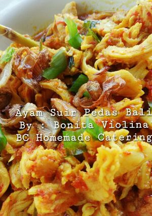 Foto resep Suir ayam bumbu bali kemangi