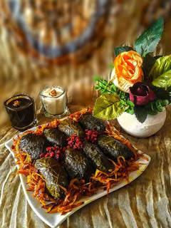 عکسی از دستور دلمه با بلغور گندم