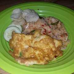 รูปของ Nasi goreng teri sederhana