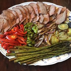 A picture of California Farm Griddled Barbecued Fajitas.