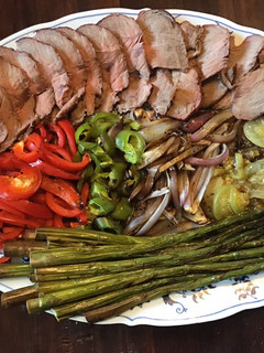 A picture of California Farm Griddled Barbecued Fajitas.