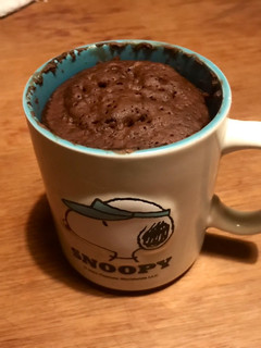 Una foto de Bizcochuelo en taza de microondas vegano
