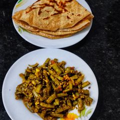 Cluster beans sabji A picture of Cluster beans sabji.