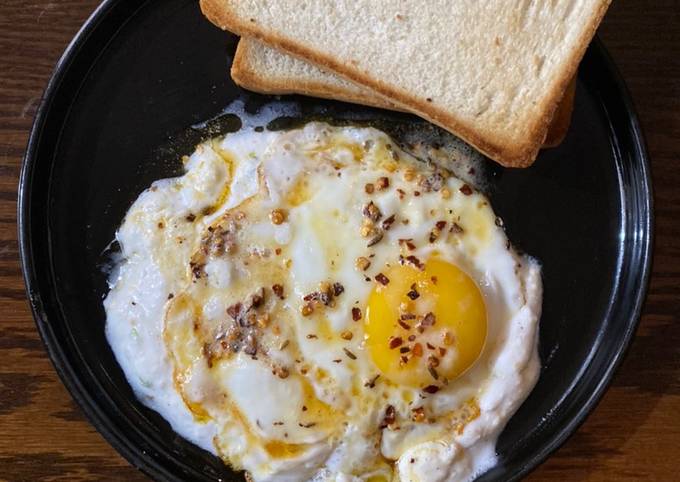 Easy and delicious Turkish Egg (with fried egg) recipe main photo