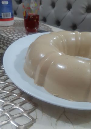 Una foto de Gelatina de café y queso