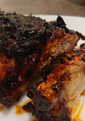 A picture of Super Sticky Ribs.