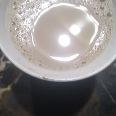 A picture of Frothy coffee.