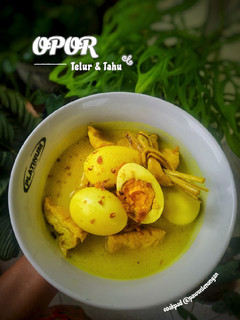 Foto resep Opor telur & tahu