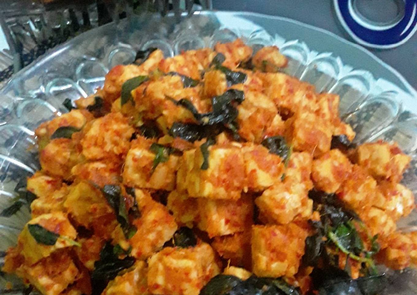 #7 Tempe kukus rica rica kemangi