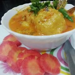 Kashmiri Dum Aloo A picture of Kashmiri Dum Aloo.