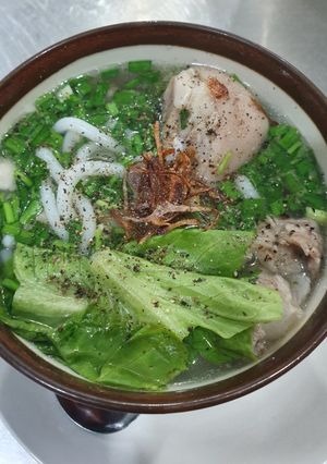 Hình của món Bánh canh bột gạo.