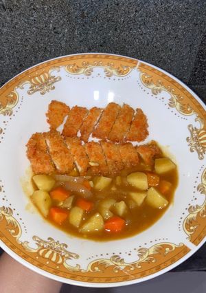 Foto resep CHICKEN CURRY (kari) KATSU