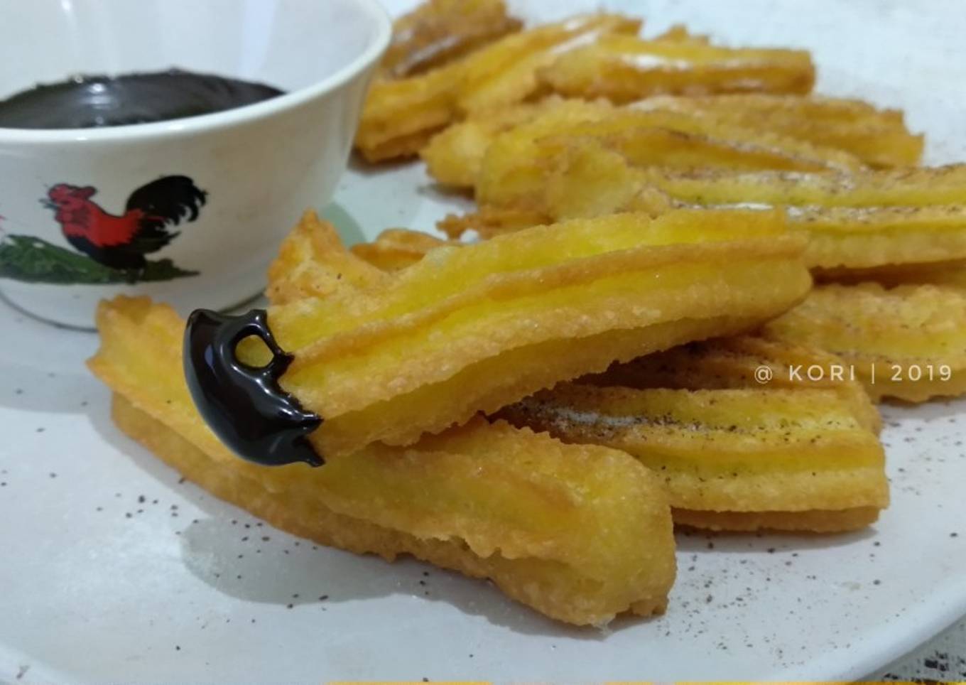 Churros Enak, Satu Telur Tanpa Mixer resep Fitsas