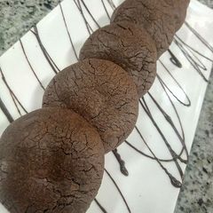 A picture of Choco lava fudge cookies.
