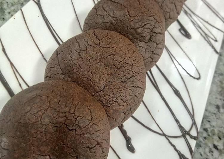 Choco lava fudge cookies