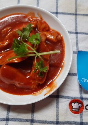 รูปของ อกไก่ตุ๋นน้ำแดง