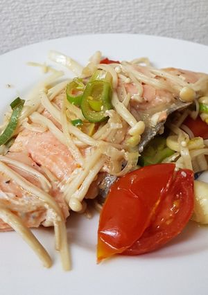 Foto resep Tim Salmon Jamur