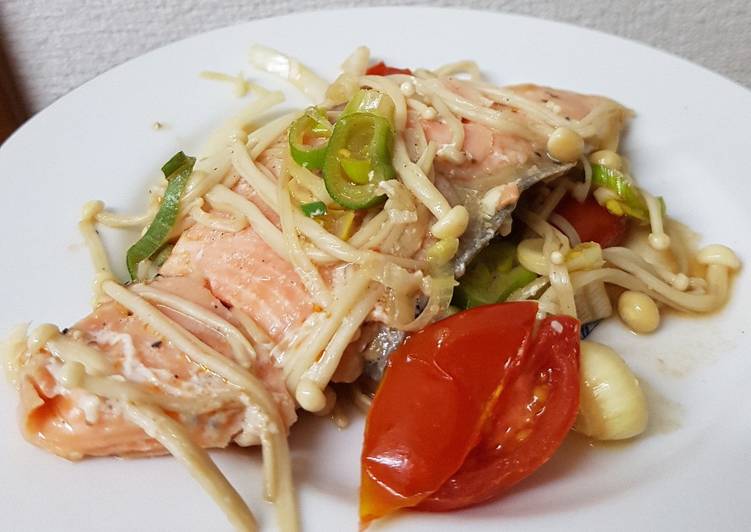 Cara buat Tim Salmon Jamur Sederhana Untuk Jualan