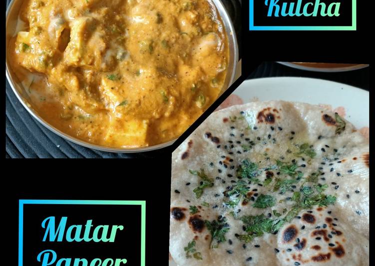 How to Make Speedy Jain Matar Paneer with Kulcha