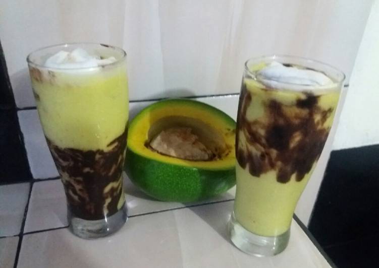 Jus Alpukat Kelapa