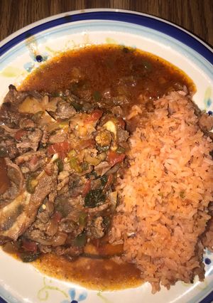 Una foto de Bisteck ranchero