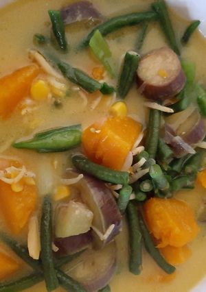Foto resep Sayur labu kuning ala manado