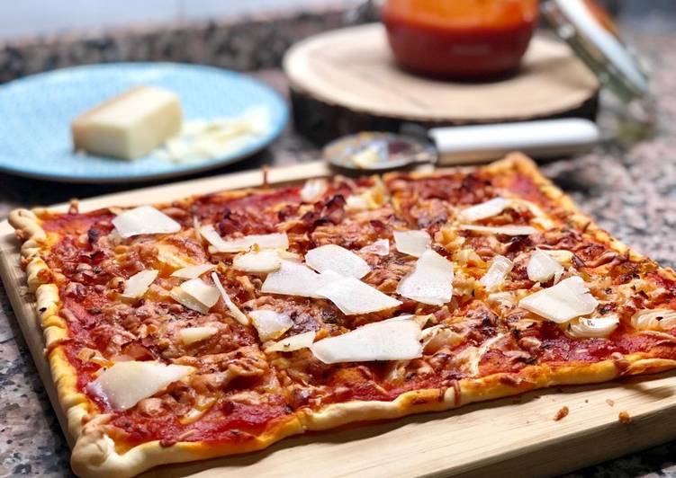 Pizza para celebrar que Cookpad cumple 5