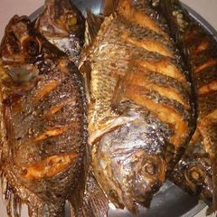 A picture of Deep fried Tilapia.