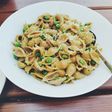 ORECCHIETTE PETITS POIS, PESTO, AMANDES ET PARMESAN