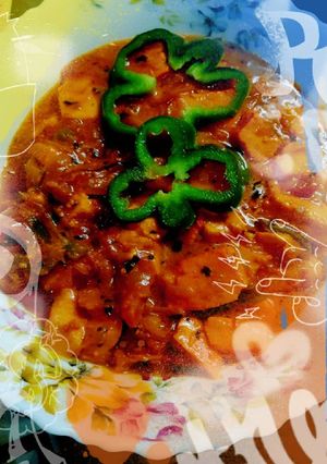 A picture of Kadai paneer.