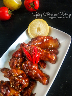 Foto resep Spicy Chicken Wings