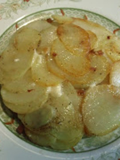 Una foto de Pastel de papas con queso : La Truffade