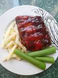 Costillas de Cerdo en Salsa Barbecue