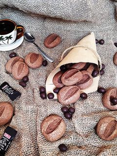عکسی از دستور کوکی دانه قهوه
