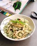 Cơm chiên lá é chay