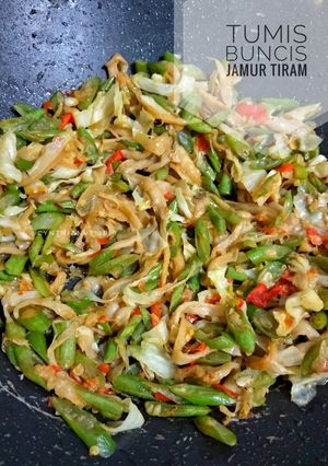 Foto resep Tumis buncis jamur tiram