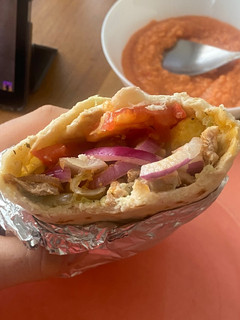 Una foto de Gyros griego